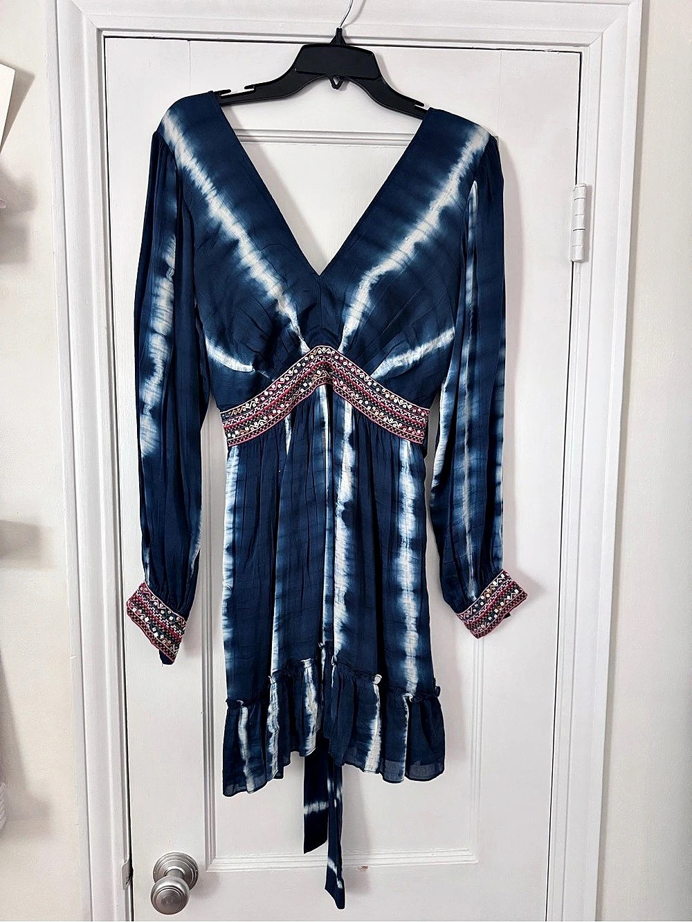 Anthropologie Women’s Small Tie Dye Mini Dress Size Small NWT